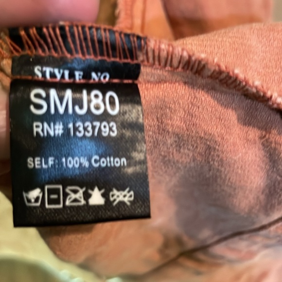 Pol 100% cotton button down jacket with hood. - Picture 5 of 6